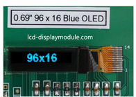 Transparante OLED-Vertoningsmodule de Interface van de 0,69 Duim96x16 Steun I2c SSD1306 I2C