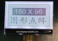 6 LCD van het uurradertje Module, 160 X 96 ISO 14001 de Witte LEIDENE Module van FSTN LCD