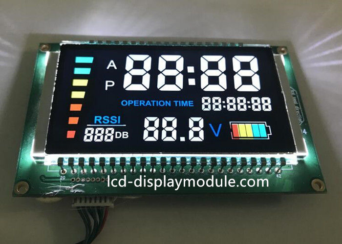 SPELDschakelaar VA 7 Segment LCD, Huishoudapparaat Negatieve LCD Segmentvertoning